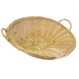 [V9359440000] Cesta vallo vimini naturale c/manici tondo cmø45/51h17