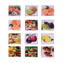 Calamita ceramica 12 pezzi ass frutta c/espositore cm7,5x7,5
