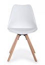 4x Sedia New Trend Bianco  