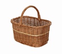 Cesto portalegna vimini olanda 1-3 europeo ovale cm 65xh31/52x44