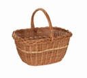 Cesto portalegna vimini olanda 1-3 europeo ovale cm 65xh31/52x44