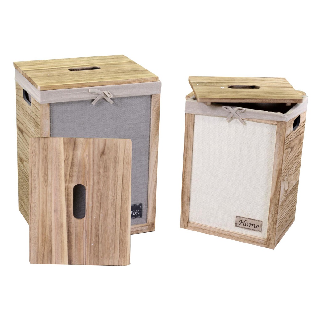 Cestone  legno brenda 1-2 c-cassetti 1-3bottone rettangolare cm40x31h55