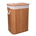 Cestone bambu naturale cm 40x30h57