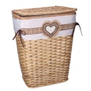 Cestone rattan arturo rettangolare cm45x31h54