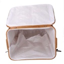 Cestone rattan arturo rettangolare cm45x31h54
