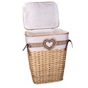 Cestone rattan arturo rettangolare cm45x31h54