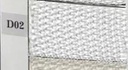 Cestone poliestere 1-3 bianco foderato rettangolare cm 40x30h55
