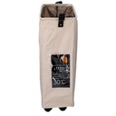 Cestone tessuto beige pieghevole cm 39x19