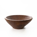 Ciotola marrone 75x75x29h cm