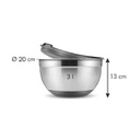 Ciotola con coperchio GrandChef D20 cm - 3L