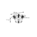 Colpasta con base GrandChef in acciaio inox D24 cm