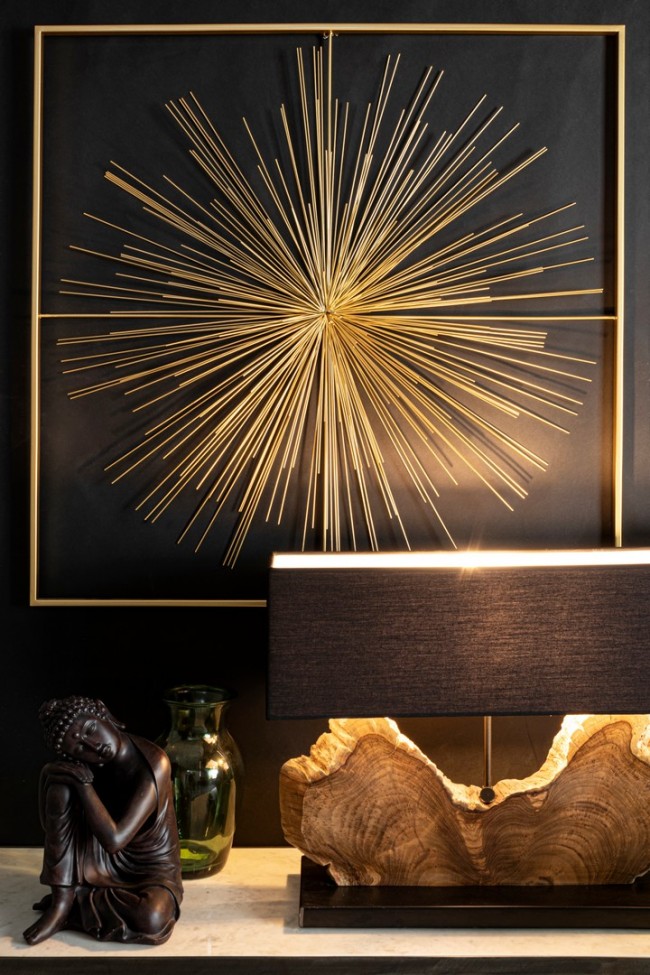 Decorazione Parete Auriel 90X90  