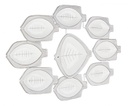 Decorazione parete metallo Fisher cm 104x61 h