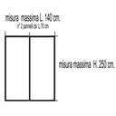 ECCO MAGNET 140X250 GRIGIO RIDUCIB