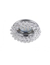 Faretto da Incasso Dolomite 1xGU10 Cromo Con Kristallglas Ø9 cm Trio Lighting