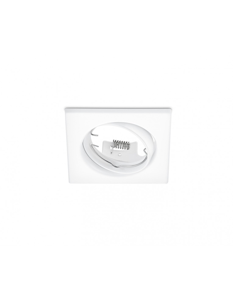 Faretto da Incasso Quadrato Jura 1xGU10 Bianco 8x8 cm Trio Lighting