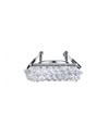 Faretto da Incasso Dolomite 1xGU10 Cromo Con Kristallglas 10x10 cm Trio Lighting