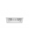 Faretto da Incasso Rettangolare Kenai 2xGU10 Bianco L17 cm Trio Lighting