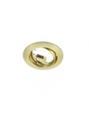Faretto da Incasso Rotondo Jura 1xGU10 Ottone Ø8 cm Trio Lighting