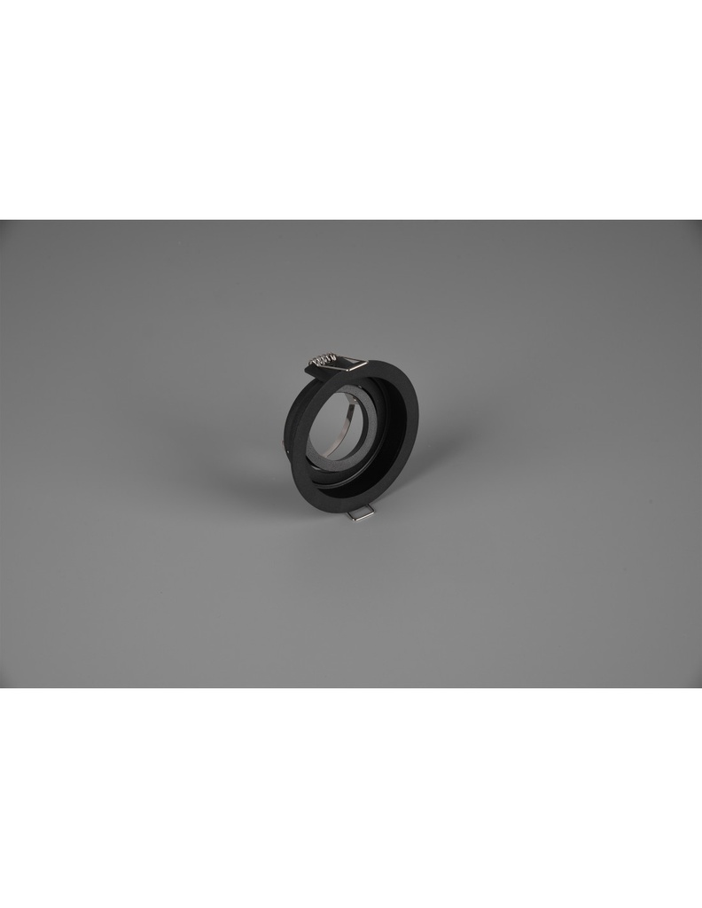 Faretto da Incasso Rotondo Kenai 1xGU10 Nero Ø9 cm Trio Lighting