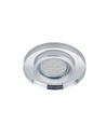 Faretto da Incasso Rotondo Kristallglas Pirin GU10 Cromo Trio Lighting
