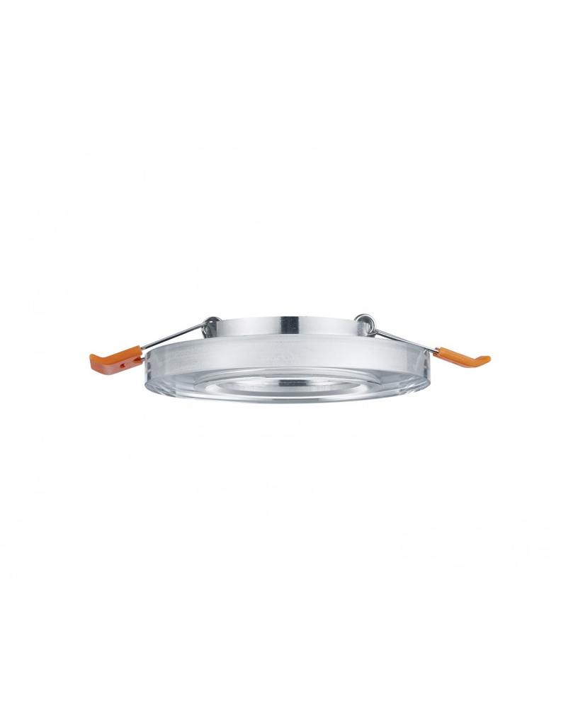 Faretto da Incasso Rotondo Kristallglas Pirin GU10 Cromo Trio Lighting