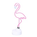 Fenicottero rosa luce neon cmø14h42