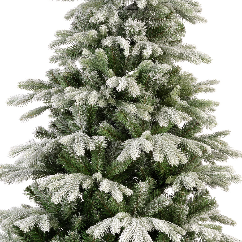 Albero di Natale Sunndal fir frosted H 210 x ø 120 cm