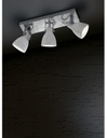 Lampada Calcestruzzo 3 Spot Orientabili Concrete Trio Lighting