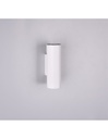 Lampada da Parete Cilindro Bianco Marley Doppia Luce Sopra e Sotto Trio Lighting