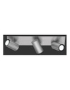 Lampada da Soffitto 3 Faretti Spot Orientabili Marley Nichel Trio Lighting