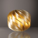 Lampada da Tavolo New Gold Cm. 40 x 38h