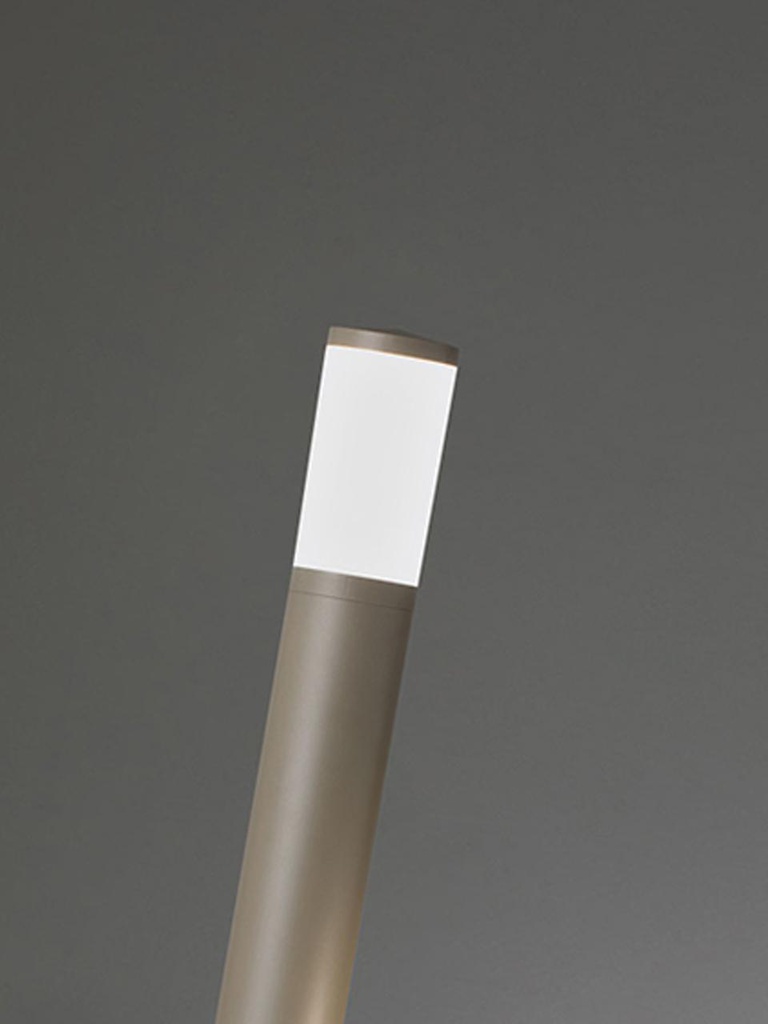 Lampada da esterno in alluminio pressofuso con diffusore opalino ad alta luminosità muschio