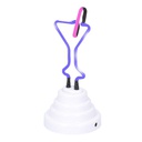 Luce bicchiere martini neon cmø10h19