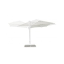 Ombrellone braccio Eden bianco-naturale 2x3 m iperbriko