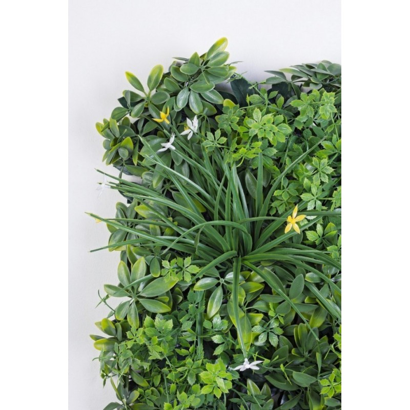 Parete sintetica Verde Narciso 50x50 cm iperbriko