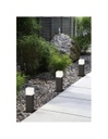 Lampioncino Squadrato da Giardino Hudson Antracite Led E14 Trio Lighting