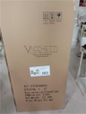 Lanterna legno 1-3 marrone scuro rettangolare cm 40x24h85