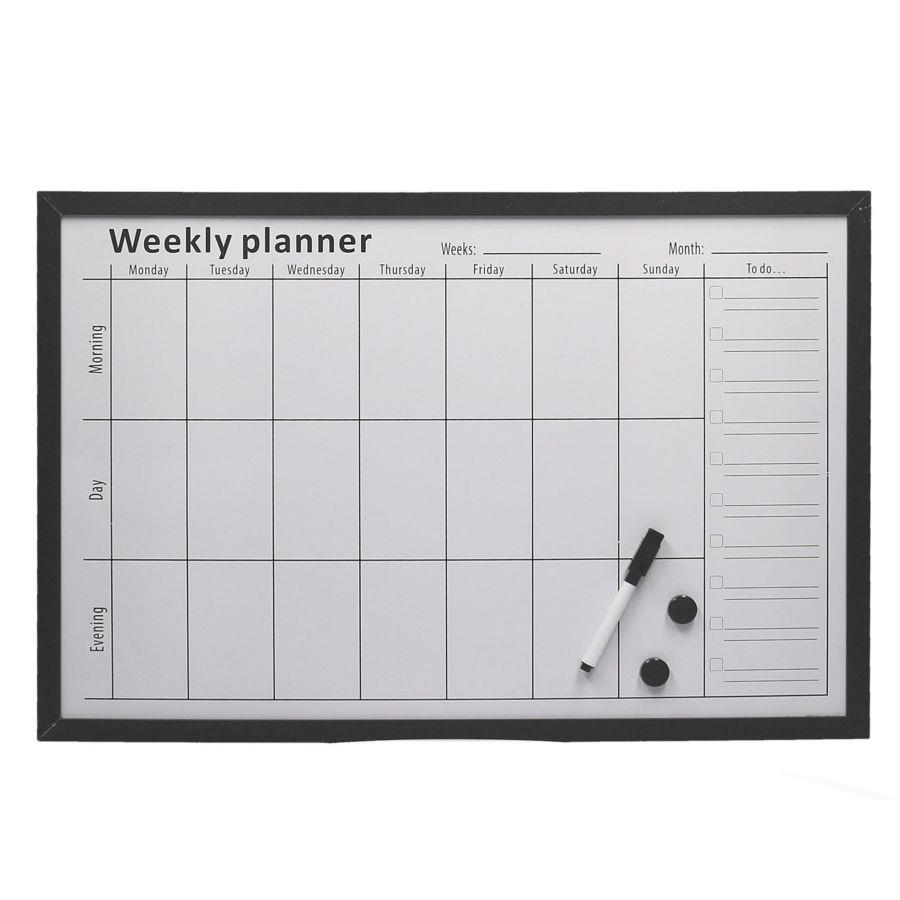 Lavagna magnetica agenda con pennarellocm 60x40x1