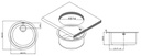 Lavello Circolare Sottotop D. 435 Mm