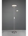 Piantana Led Dimmer con Luce Spot da Lettura Orson Nichel Trio Lighting