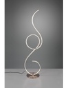 Piantana Moderna Led Dimmer Per Soggiorno Jive Nichel Trio Lighting