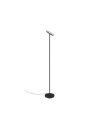 Piantana Moderna Ponda Nero Disco Led Orientabile Trio Lighting
