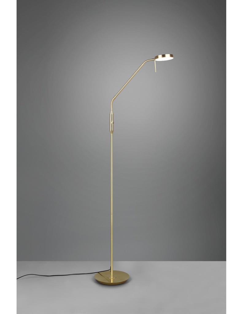 Piantana Ottone Monza Led Touch Dimmer Trio Lighting