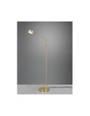 Piantana Ottone Satinato Disco Touch Led Orientabile Franklin Trio Lighting