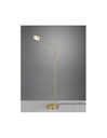 Piantana Ottone Satinato Disco Touch Led Orientabile Franklin Trio Lighting