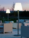 Piantana Piccola E27  linea lounge  alluminio