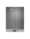 Piantana Touch Led Disco Orientabile Franklin Ottone Invecchiato Trio Lighting