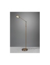 Piantana Touch Led Disco Orientabile Franklin Ottone Invecchiato Trio Lighting