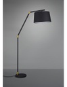 Piantana Tracy 1xE27 Nero Paralume Tessuto Nero H175 cm Trio Lighting
